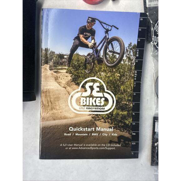 SE Bikes BMX Mix Pads, Donuts, grips, Clamp, and more New and used mix - Picture 13 of 14